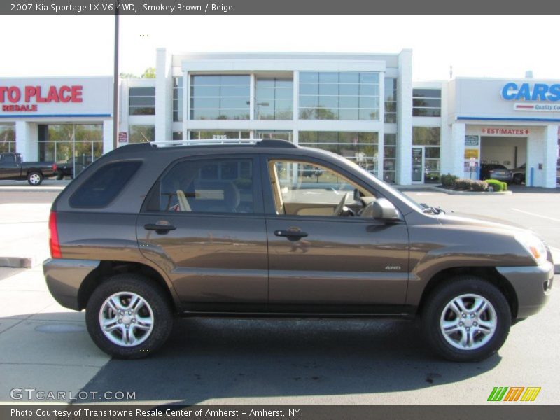 Smokey Brown / Beige 2007 Kia Sportage LX V6 4WD