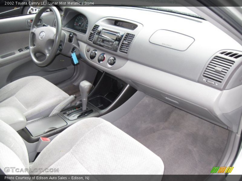 Lunar Mist Metallic / Stone 2002 Toyota Camry LE