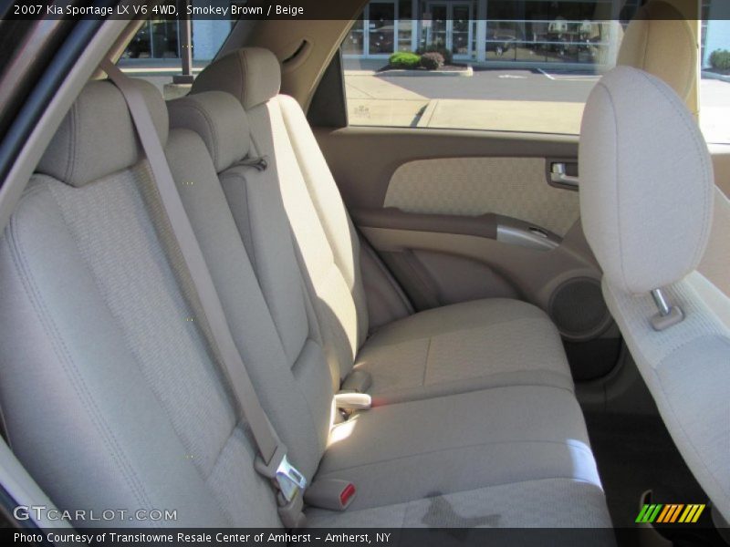 Smokey Brown / Beige 2007 Kia Sportage LX V6 4WD