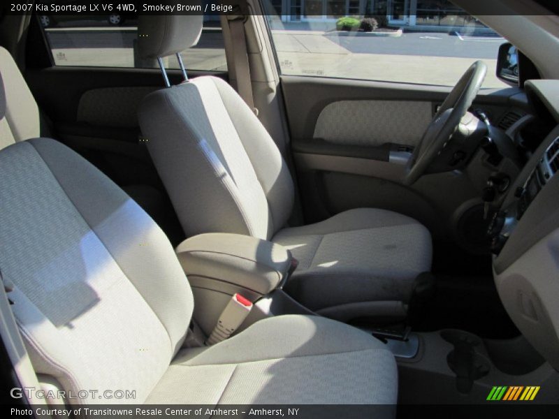 Smokey Brown / Beige 2007 Kia Sportage LX V6 4WD