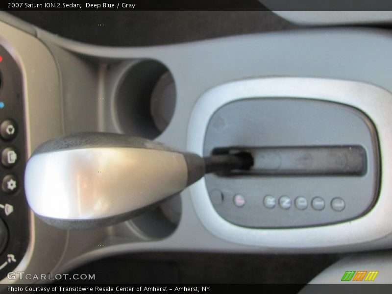 Deep Blue / Gray 2007 Saturn ION 2 Sedan