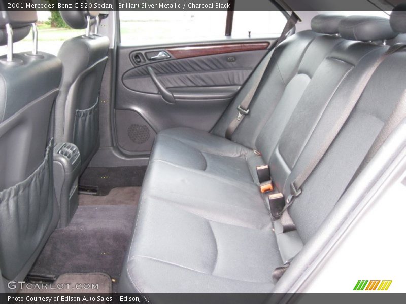 Brilliant Silver Metallic / Charcoal Black 2001 Mercedes-Benz C 320 Sedan
