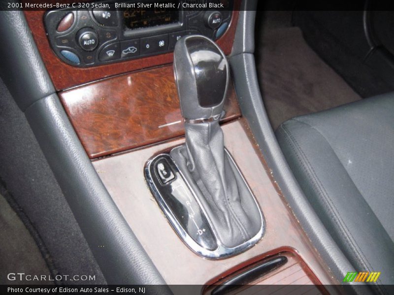 Brilliant Silver Metallic / Charcoal Black 2001 Mercedes-Benz C 320 Sedan