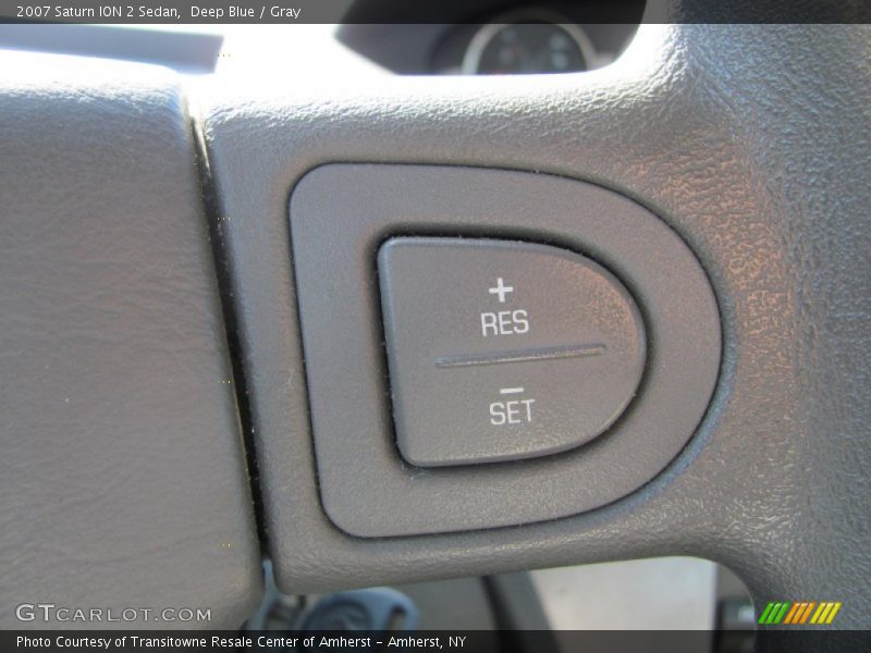 Deep Blue / Gray 2007 Saturn ION 2 Sedan