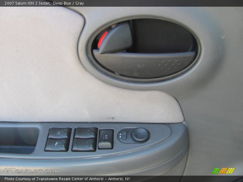 Deep Blue / Gray 2007 Saturn ION 2 Sedan