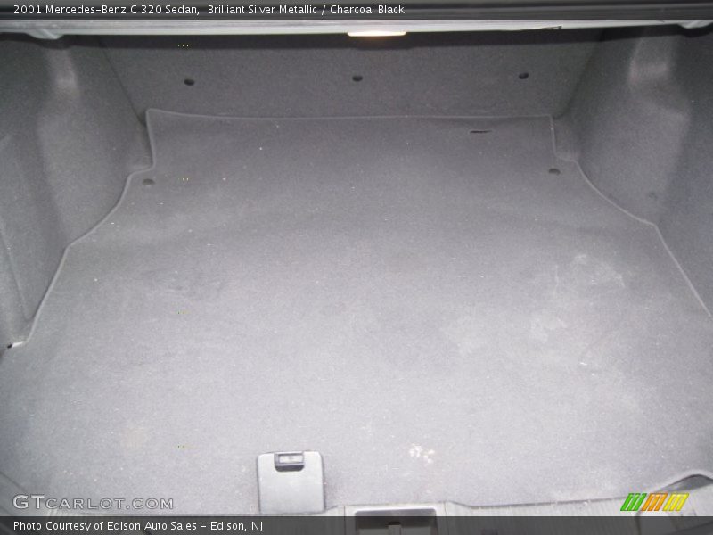 Brilliant Silver Metallic / Charcoal Black 2001 Mercedes-Benz C 320 Sedan