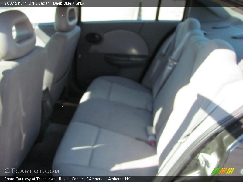 Deep Blue / Gray 2007 Saturn ION 2 Sedan