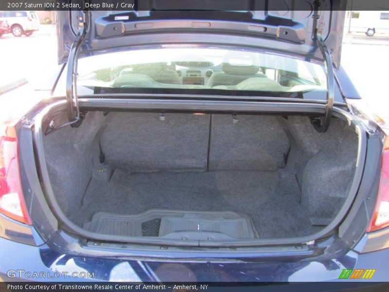 Deep Blue / Gray 2007 Saturn ION 2 Sedan