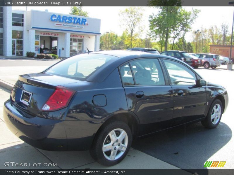 Deep Blue / Gray 2007 Saturn ION 2 Sedan