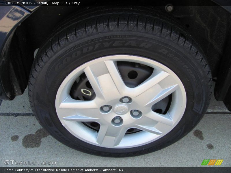 Deep Blue / Gray 2007 Saturn ION 2 Sedan