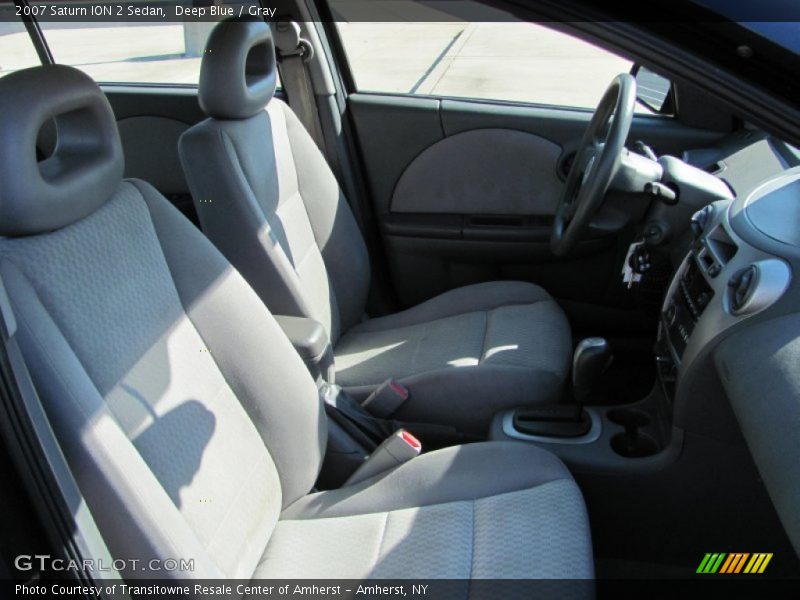 Deep Blue / Gray 2007 Saturn ION 2 Sedan