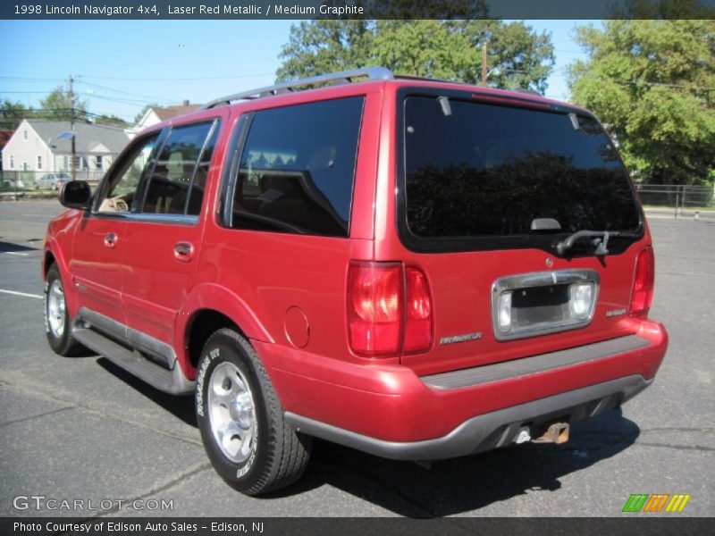 Laser Red Metallic / Medium Graphite 1998 Lincoln Navigator 4x4