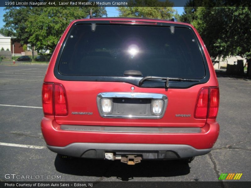 Laser Red Metallic / Medium Graphite 1998 Lincoln Navigator 4x4
