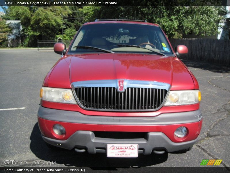Laser Red Metallic / Medium Graphite 1998 Lincoln Navigator 4x4