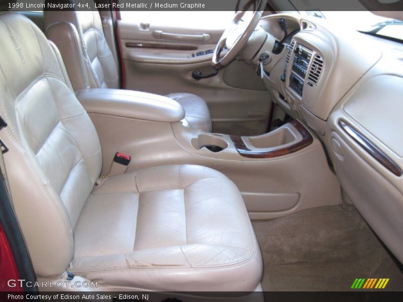 Laser Red Metallic / Medium Graphite 1998 Lincoln Navigator 4x4