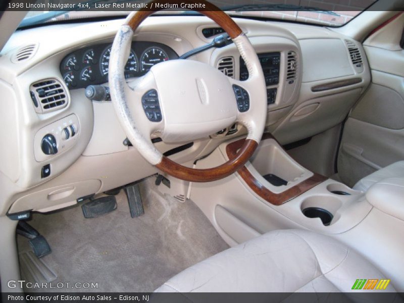 Laser Red Metallic / Medium Graphite 1998 Lincoln Navigator 4x4