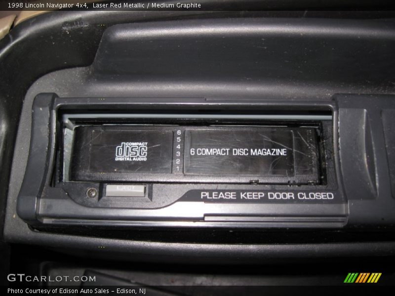 Laser Red Metallic / Medium Graphite 1998 Lincoln Navigator 4x4