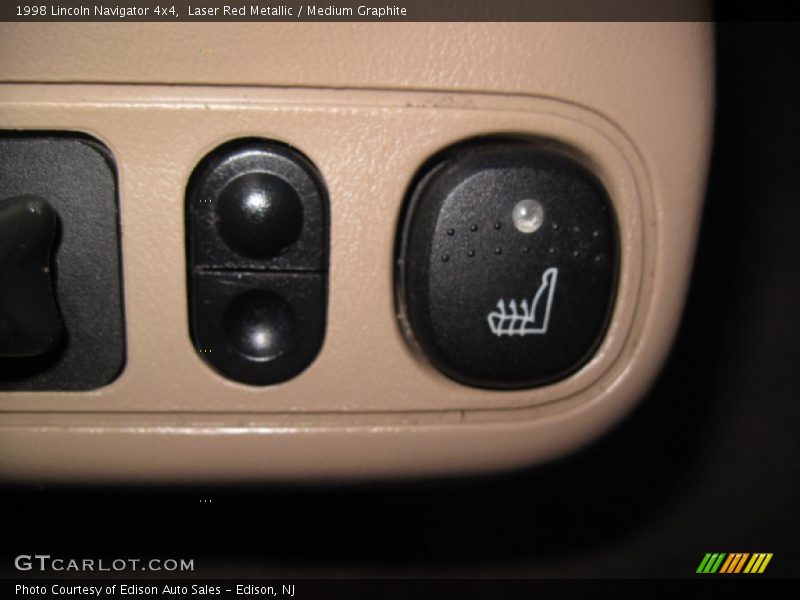 Laser Red Metallic / Medium Graphite 1998 Lincoln Navigator 4x4