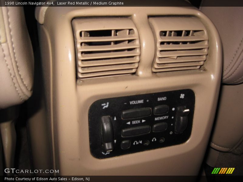 Laser Red Metallic / Medium Graphite 1998 Lincoln Navigator 4x4