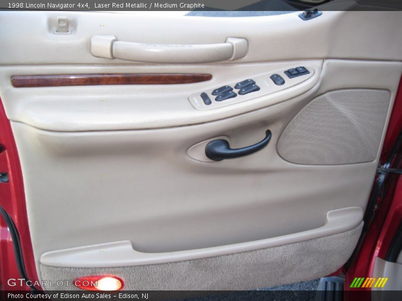 Laser Red Metallic / Medium Graphite 1998 Lincoln Navigator 4x4