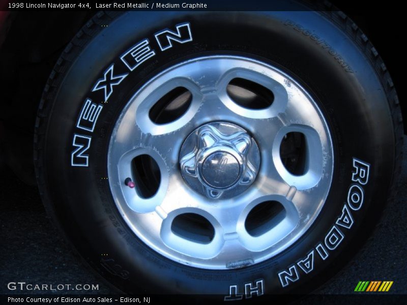 Laser Red Metallic / Medium Graphite 1998 Lincoln Navigator 4x4