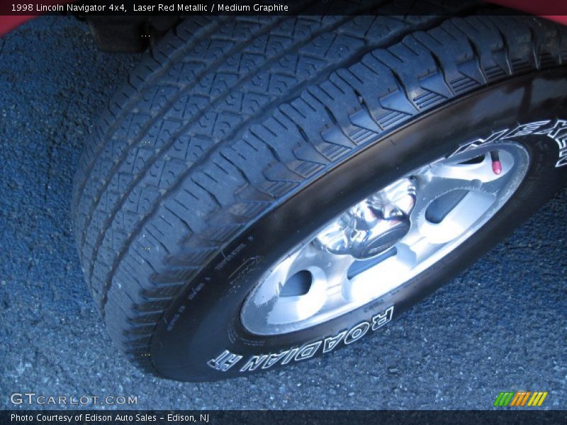 Laser Red Metallic / Medium Graphite 1998 Lincoln Navigator 4x4