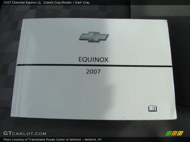 Granite Gray Metallic / Dark Gray 2007 Chevrolet Equinox LS