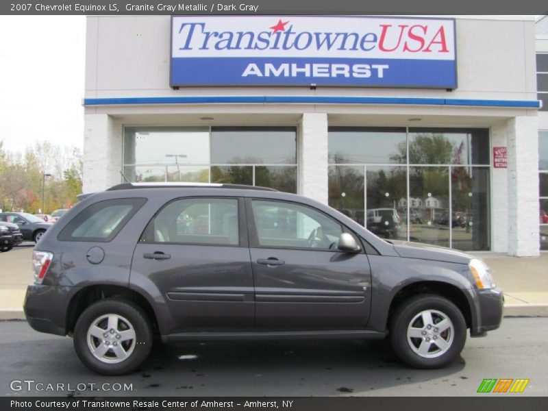 Granite Gray Metallic / Dark Gray 2007 Chevrolet Equinox LS