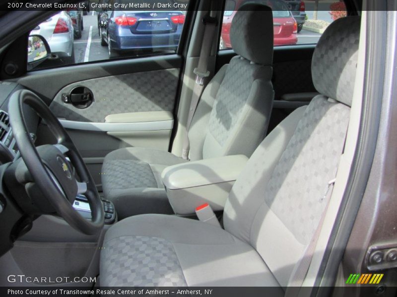 Granite Gray Metallic / Dark Gray 2007 Chevrolet Equinox LS