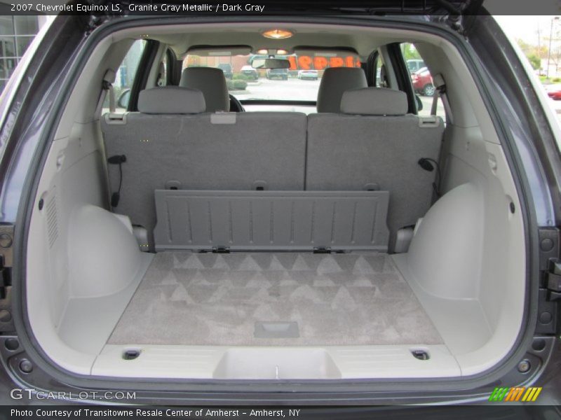 Granite Gray Metallic / Dark Gray 2007 Chevrolet Equinox LS