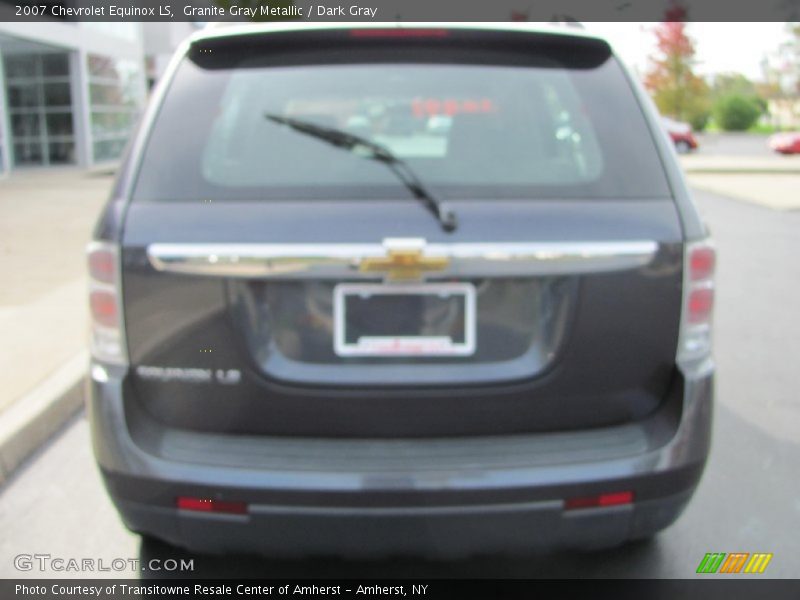 Granite Gray Metallic / Dark Gray 2007 Chevrolet Equinox LS