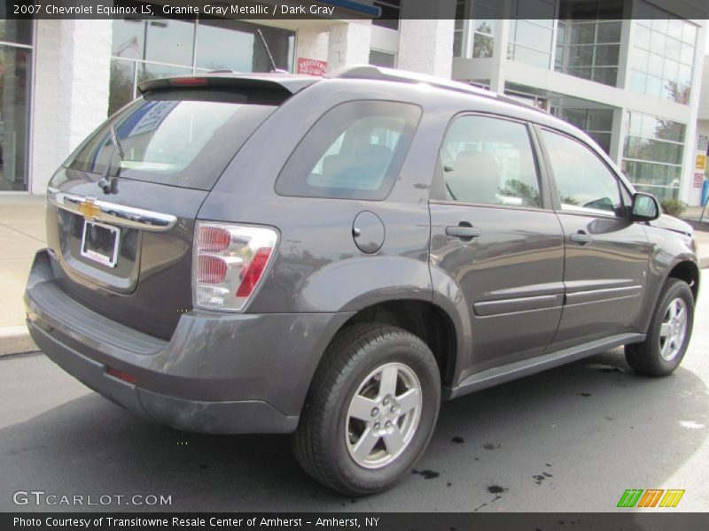 Granite Gray Metallic / Dark Gray 2007 Chevrolet Equinox LS
