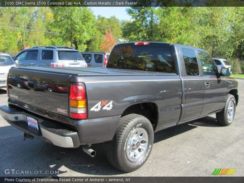 Carbon Metallic / Dark Pewter 2005 GMC Sierra 1500 Extended Cab 4x4