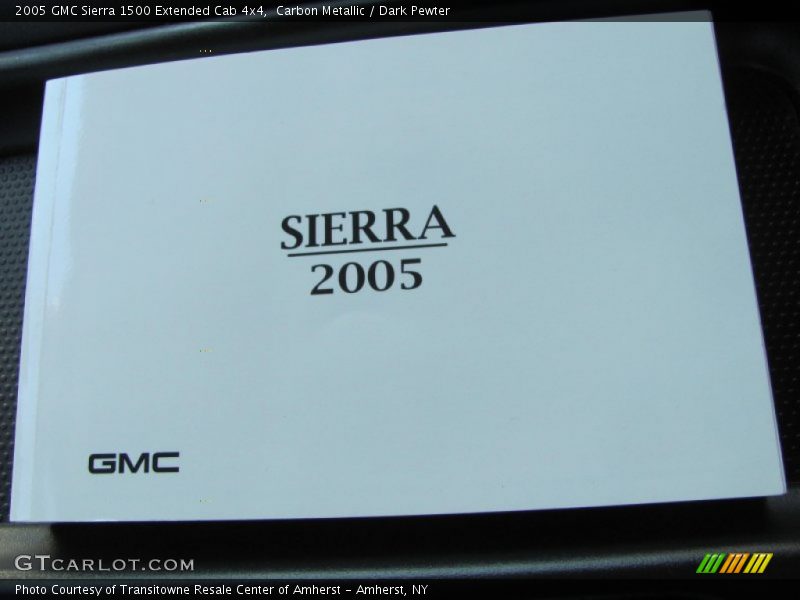 Carbon Metallic / Dark Pewter 2005 GMC Sierra 1500 Extended Cab 4x4