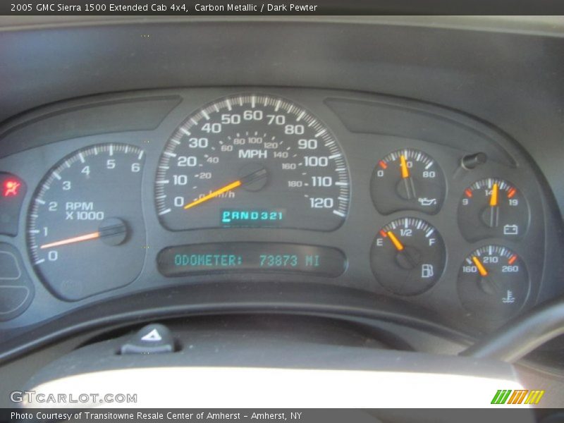  2005 Sierra 1500 Extended Cab 4x4 Extended Cab 4x4 Gauges