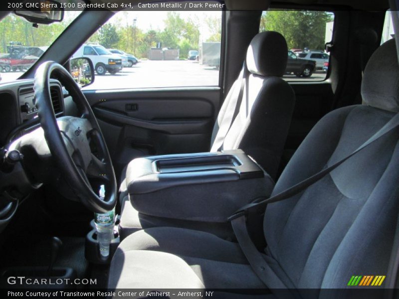Carbon Metallic / Dark Pewter 2005 GMC Sierra 1500 Extended Cab 4x4