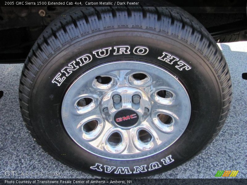 Carbon Metallic / Dark Pewter 2005 GMC Sierra 1500 Extended Cab 4x4