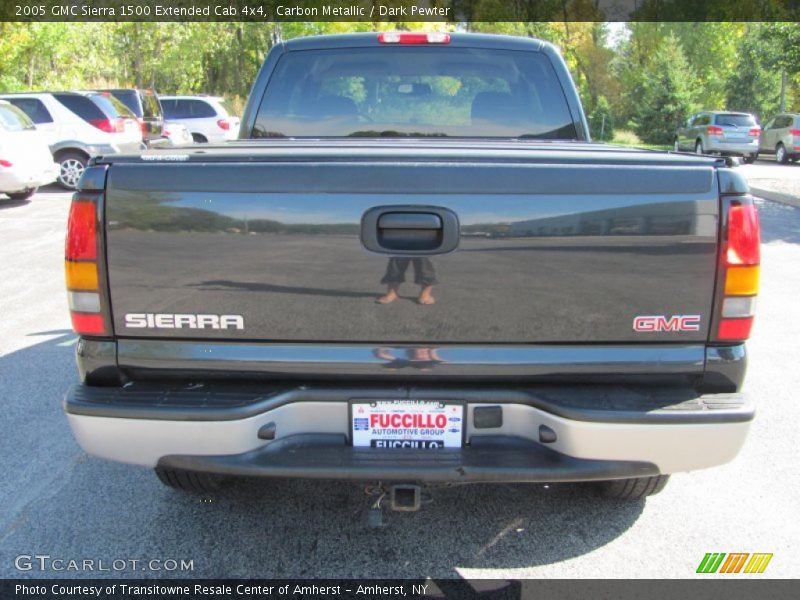 Carbon Metallic / Dark Pewter 2005 GMC Sierra 1500 Extended Cab 4x4