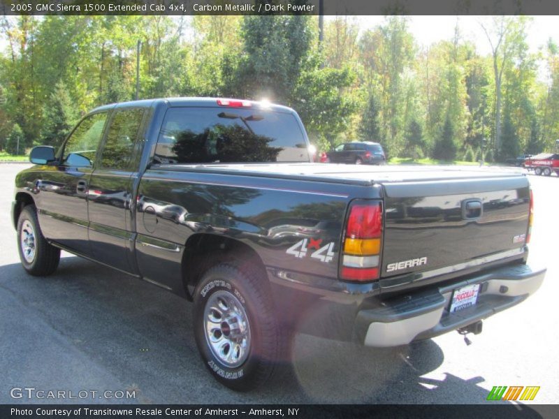 Carbon Metallic / Dark Pewter 2005 GMC Sierra 1500 Extended Cab 4x4