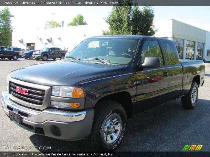 Carbon Metallic / Dark Pewter 2005 GMC Sierra 1500 Extended Cab 4x4