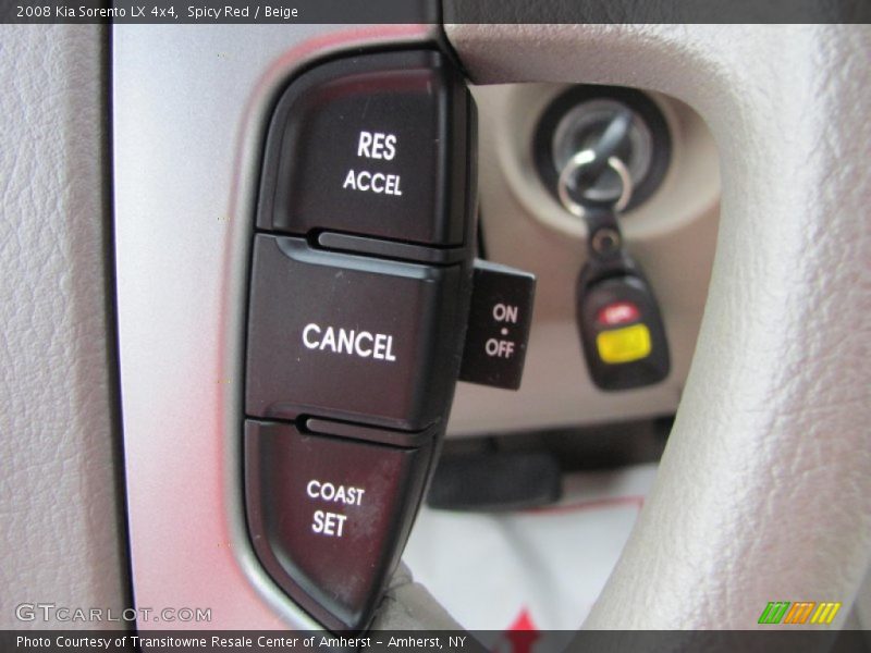 Spicy Red / Beige 2008 Kia Sorento LX 4x4