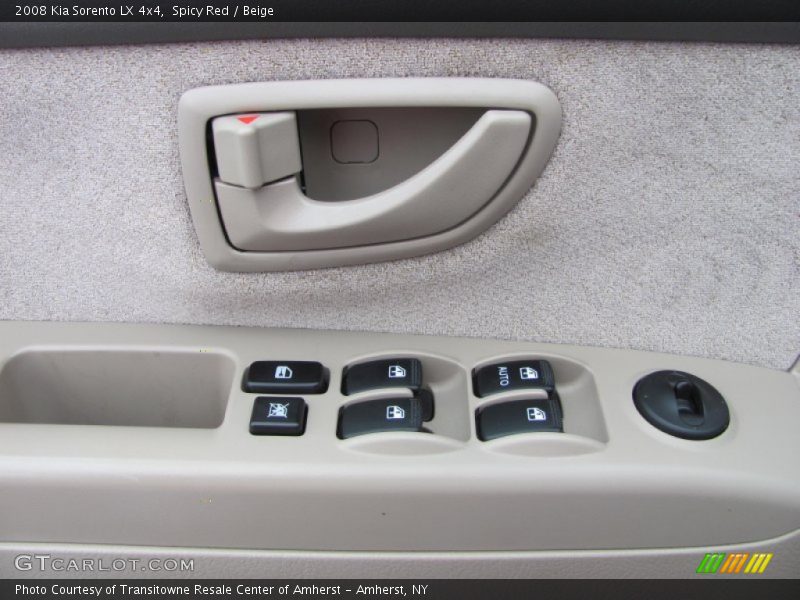 Spicy Red / Beige 2008 Kia Sorento LX 4x4