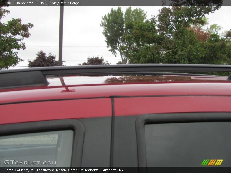 Spicy Red / Beige 2008 Kia Sorento LX 4x4