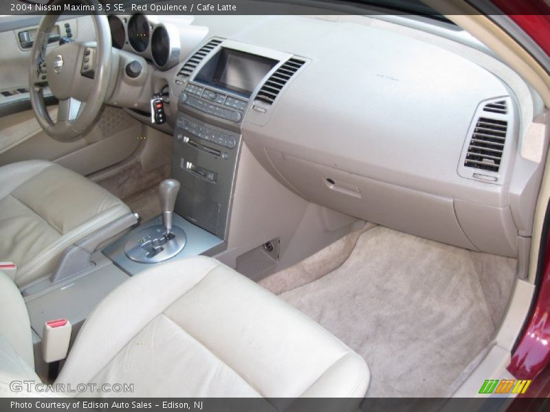 Red Opulence / Cafe Latte 2004 Nissan Maxima 3.5 SE