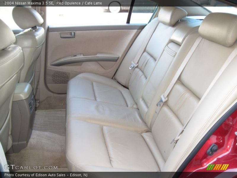 Red Opulence / Cafe Latte 2004 Nissan Maxima 3.5 SE