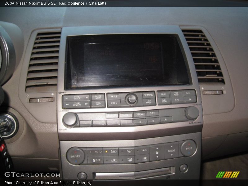 Red Opulence / Cafe Latte 2004 Nissan Maxima 3.5 SE