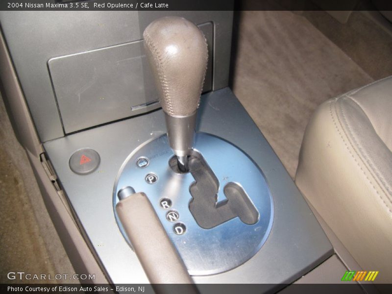 Red Opulence / Cafe Latte 2004 Nissan Maxima 3.5 SE