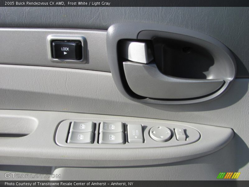 Frost White / Light Gray 2005 Buick Rendezvous CX AWD