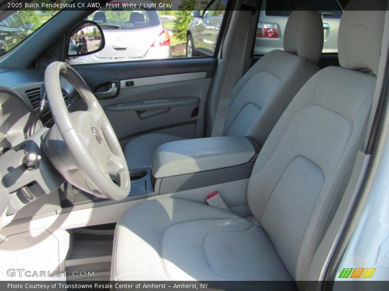 Frost White / Light Gray 2005 Buick Rendezvous CX AWD