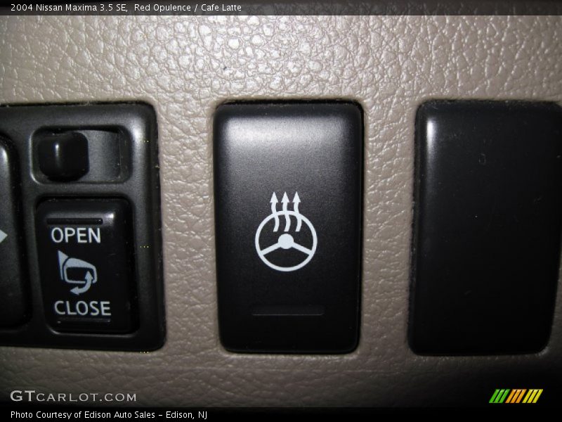 Red Opulence / Cafe Latte 2004 Nissan Maxima 3.5 SE